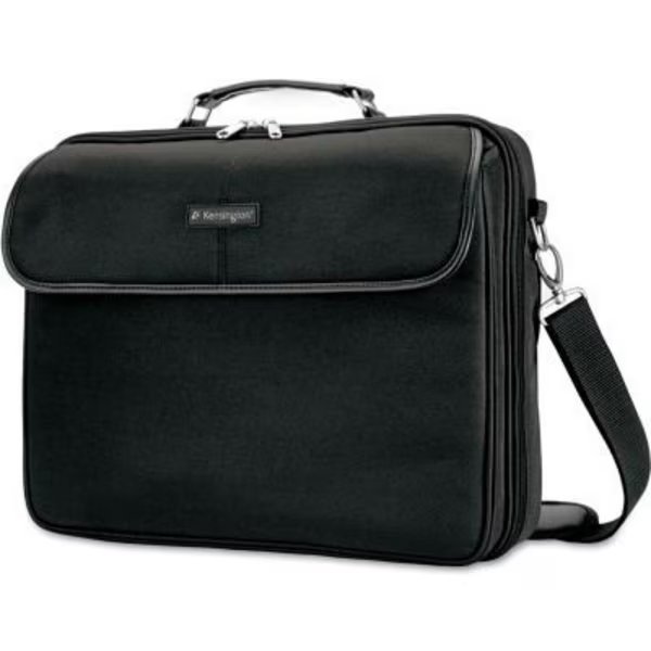 Kensington 62560 Simply Portable 30 Laptop Case, 15 3/4 x 3 x 13 1/2, Black, Katun Corporation, Mfr#: 62560